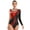 Red, variant on Gymnastics Leotard For Women Gymnastics Bodysuit Long Sleeve Ballet Acrobatics Performance Red L