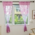 thumbnail image 5 of Walbest Home Door Window Balcony Modern Luxury Flower Printed Sheer Tulle Voile Curtain (One piece), 5 of 7