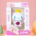 thumbnail image 3 of Sanrio confesión de dibujos animados que habla te amo Cinnamoroll Kuromi Melody regalo de confesión de San Valentín pareja lindos juguetes con sonido, 3 of 5