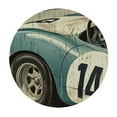 thumbnail image 4 of Round Fitted Table Cloth Race Car Elastic Tablecloth for Round Tables, Vintage Sports Car Waterproof, 4 of 8