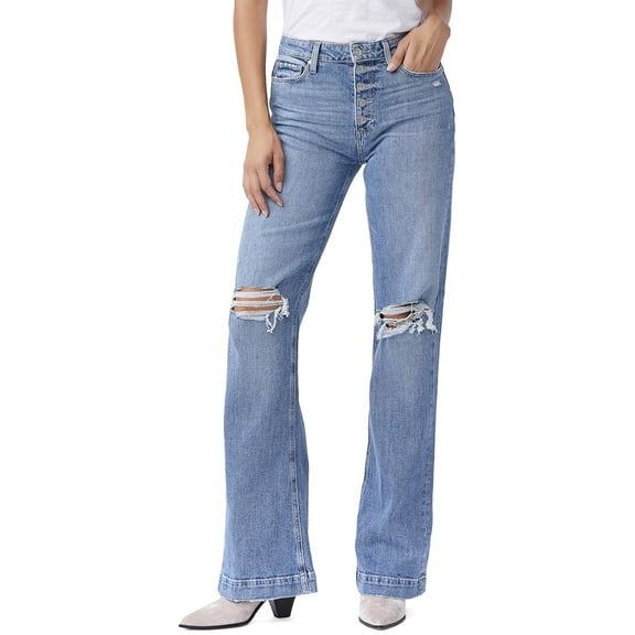 PAIGE womens  Leenah Magda Destructed Jean, 27