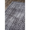 thumbnail image 2 of Momeni Afshar Polyester Machine Made Charcoal Area Rug 2' X 3', 2 of 5