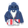 thumbnail image 3 of Chaqueta de Spiderman para niños pequeños, abrigos gruesos y cálidos de dibujos animados con Graffiti, ropa acolchada de algodón, Invierno, 3 of 5