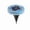Blue, variant on User Friendly Solar Operated LED Light Round Shape Energy Saving Decorative Lighting Perfect for Lawns and Backyard