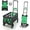 Green, variant on TacleeKii 2-in-1 Folding Hand Truck Dolly with Collapsible Basket, 330Lb Capacity, Retractable Handle, Portable Cart for Moving, Shopping, Green