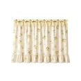 thumbnail image 2 of Farmhouse Kitchen Stove Curtain – Oven Skirt with Ribbon Ties, Decorative Front Cover for Oven, 2 of 8