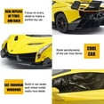 thumbnail image 3 of Officially Licensed Lamborghini Remote Control Car,1:24 Scale Lambo Model Cars with Lights, Lamborghini Toy Car RC Cars Christmas Birthday Gift for Boys Age 3 4-7 8-12 Year Old Kids Toys, 3 of 6