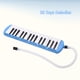 thumbnail image 4 of 32 Instrumento Melodica Clave, Piano Soprano de Teclado Con Juegos de Tomo de Boquilla y Bolsa de Transporte Para Adultos Principios, Educación Musical de la Boca Melodica, 4 of 7
