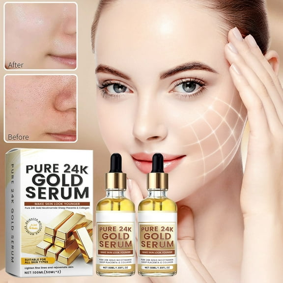 HYLLai Firming & Brightening Essence, Antioxidant-Rich with Hyaluronic Acid, Reduces Dullness & Fine Lines, 100ml