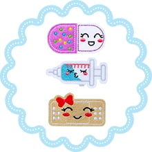 5pcs Badge Reels Retractable Easy-to-pull Buckle, Metal Clip Badge Holder, Nurse Teacher Work Office ID Badge Reels,Cat,Anime,Flower,Valentine's