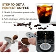 thumbnail image 4 of Stainless Steel Reusable K Cups for K eurig Supreme & Supreme Plus, Reusable K Cups Five Hole Universal K-eurig Refillable Coffee Pod Filter (2 Pack), 4 of 8