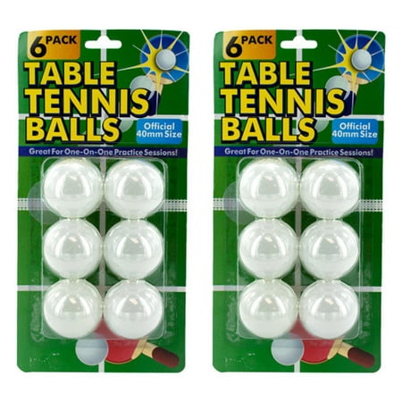 12 PCS WHITE TABLE TENNIS PRACTICE BALLS PING PONG BEER PONG SPORT PLAYER NEW