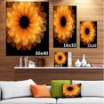 thumbnail image 3 of Fractal Flower Petals on Black - Floral Canvas Art Print, 3 of 4