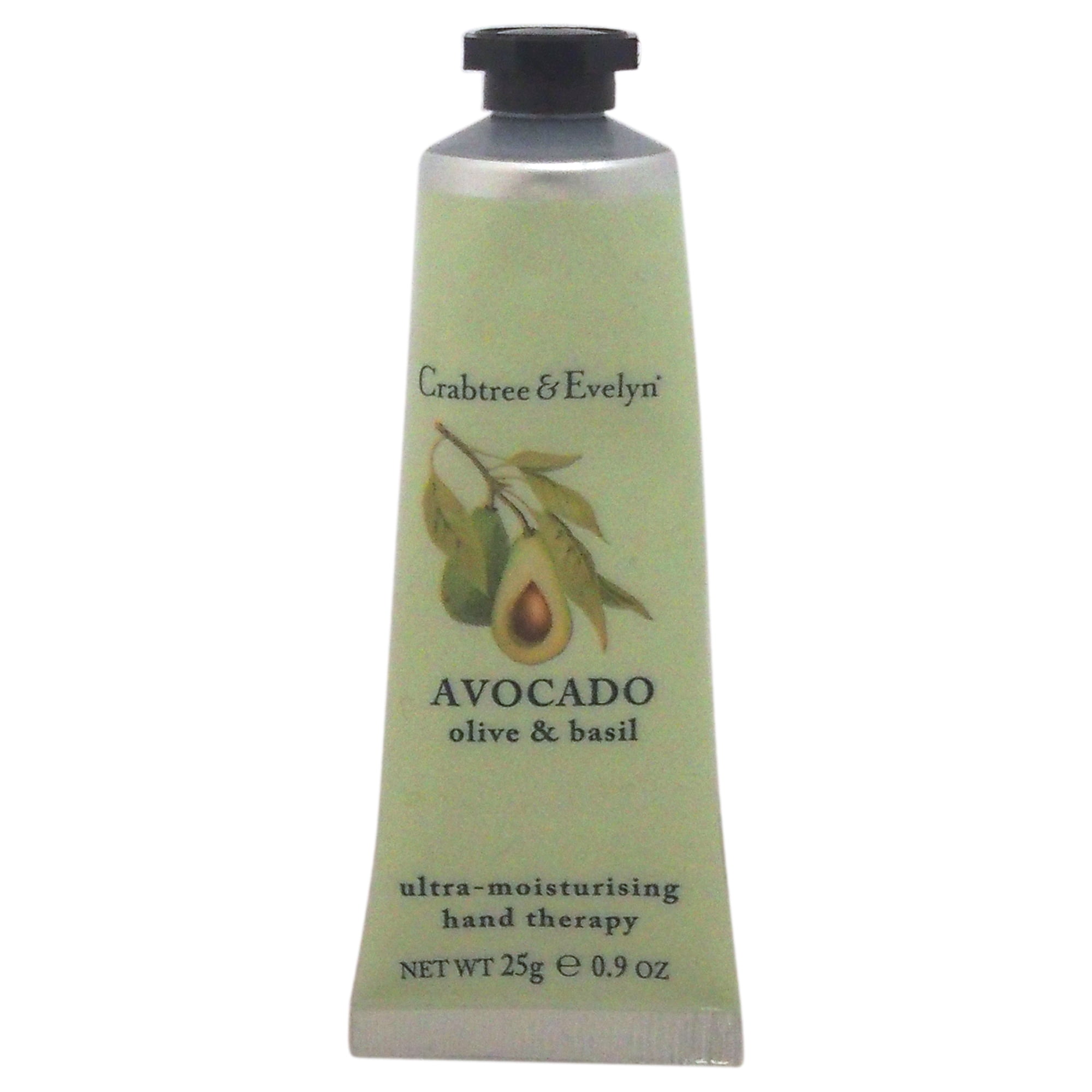 Avocado Olive and Basil Ultra-Moisturising Hand Therapy by Crabtree and Evelyn for Unisex - 0.9 oz Ha