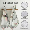 thumbnail image 3 of Nawy Koala Bear Flowers Watercolor Painting Soft Bath Towel 2-Pack for Kitchens, Bathrooms, Showers 27.5*16in, 3 of 6