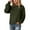 Green, variant on UJNDER Casual Knit Pullover Sweater for Women Soft Yarn Round Neck Long Sleeve Comfortable Loose Fit Winter Fall Fashion Black M