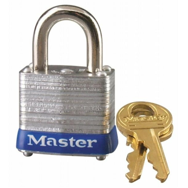 Master Lock 1-.13in. N° 7 Cadenas Laminé 7KA P467 Pack de 6