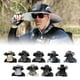 thumbnail image 5 of Men Sun Hat with 2 Solar Fan Fishing Hats Wide Brim Sun Hat for Summer Camping, 5 of 5