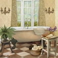 thumbnail image 2 of Medley, Elizabeth 12x12 White Modern Wood Framed Museum Art Print Titled - French Bath I, 2 of 4