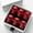 Red, variant on 6Pcs Skull Stainless Steel Refrigerator Magnets,Cool,Strong,Cute,Unique Funny Goth Decorative Fridge Magnets for Adults, Boys,for Kitchen,Office Whiteboards,Lockers,Imanes para Refrigerador(Dark)
