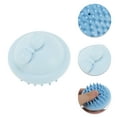 thumbnail image 3 of Unique Bargains 1 Pc Hair Brush Hat-shaped Scalp Scrubber Blue, 3 of 6
