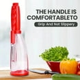 thumbnail image 1 of Solution de Rangement pour Rasoir Éplucheur en Acier Inoxydable avec Rangement Intégré pour la Préparation de Fruits et Légumes Frais, 1 of 7