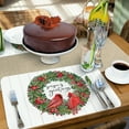 thumbnail image 7 of CounterArt "Country Christmas" 4-Pack Reversible Tabletop Placemats, 7 of 7