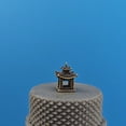 thumbnail image 3 of Brass, ornamental bonsai rockery fish tank model, 3 of 11