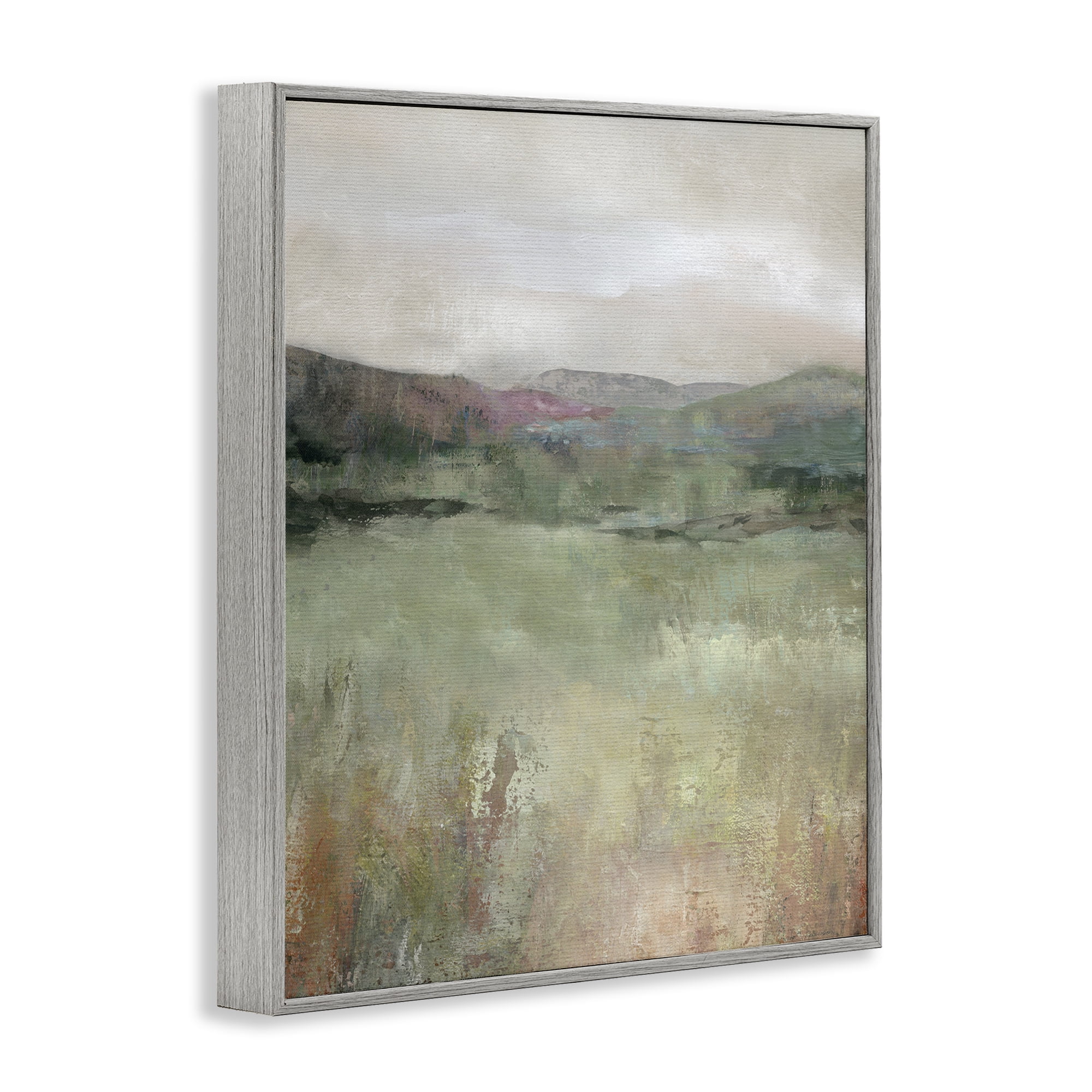 Stupell Industries Glimpse Of Spring Gray Framed Giclee Art, design by Carol Robinson