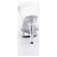 thumbnail image 4 of Fabulicious COCKTAIL-507 Women's 5" Heel Platform Criss Cross Ankle Strap Clear Shoes Sandals, 4 of 5