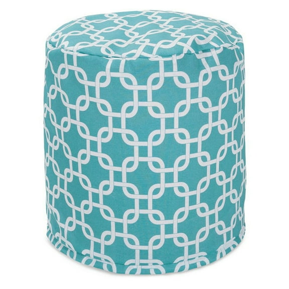 Majestic Home Goods Pouf Links Navy