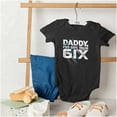 thumbnail image 4 of Daddy I've Got Your 6 Six Cop Dad Romper Boys or Girls Infant Baby Brisco Brands 12M, 4 of 6