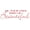 Red, variant on Red 22" x8" Decaltor Be Your Own Kind Of Beautiful Quotes Sayings Words Art Decor Lettering Vinyl Wall Art Inspirational Uplifting