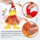 thumbnail image 5 of Electric plush toy crazy dancing chicken duck frog funny singing doll holding the neck screaming chicken, 5 of 5