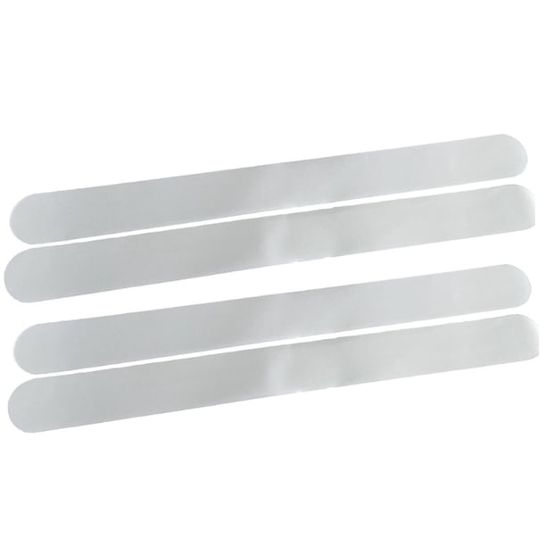 Marco de tenis Protege la raqueta a prueba de agua transparente Pegatinas de la raqueta Dedicated Stick Resistencia al aceite TPU Franja para reducir el impacto y la fricción 4pcs Yuarrent OD003048-00