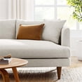 thumbnail image 4 of Modway Zoya 2-Piece Fabric Left-Facing Sectional Sofa in Heathered Weave Ivory, 4 of 6