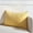 Yellow, variant on SAFAVIEH Triska Diamond Pillow, 12" x 20", Ivory