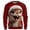 B001-Brick Red, variant on Christmas Sweater Men's Print 3D Sweater Knitwear Crewneck Casual Daily Knitting Keep Warm,cute christmas sweaters for Men,men christmas sweater (B001-Brick Red,L)