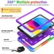 thumbnail image 3 of Funda BMOUO para iPad 11ª y 10ª generación, 11/10,9 pulgadas, color morado, 3 of 9