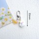 thumbnail image 4 of 1pcs Cute Halloween Ghosts Keychain Handmade Bag Jewelry DIY Gifts, 4 of 5