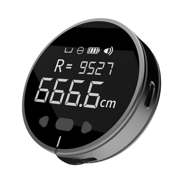 CEHVOM Distancemètre Électronique de Règle Portable de Haute Précision Règle Électronique Instrument de Mesure de Haute Précision Gamme Trouver Instrument de Mesure de Pièce