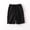 Black, variant on Girls Athletic Shorts Pull on Khaki Shorts Elastic Waist Essentials Shorts 7-8 Years