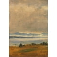 thumbnail image 3 of Thomas Fearnley 18x24 Black Modern Framed Museum Art Print Titled - Landscape Study (1833), 3 of 5