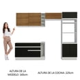 thumbnail image 5 of Cocina Integral Completa Modular Madesa Glamy 290cm BN 10, 5 of 5