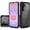 Black, variant on For Samsung Galaxy A37 Ultimate CaseX Transparent Hybrid Case with Metal Buttons And Camera Edges - Black