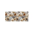 thumbnail image 1 of TIELUTT Corridor Stone Patterned Carpet 3D Pebble Pattern Entrance Carpet Washable Carpet Bathroom Stone Fuzzy Rug for Bedroom Carpet for Dorm Room Fuzzy Full Size Blanket Throws for Bedroom Rugs Sof, 1 of 5