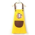 thumbnail image 2 of ZACPNCV Kids Apron Adjustable Children Chef Art Smock with Pocket for Girl Boy Activity Yellow 9-11 Years, 2 of 4