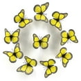 thumbnail image 1 of 10PCS 3D Wall Stickers Art Decorations Decorations 3D Wall 10 Pcs Orange Butterflies Realistic Wall Decal For Spring Summer And Autumn Craft Home Wall Table Bedroom Decorations Locker Decorations for, 1 of 3