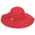 thumbnail image 1 of Fashion Womens Floppy Wavy Sun Hat w / banda - rojo SS/Sophia Sombrero para el sol, 1 of 1
