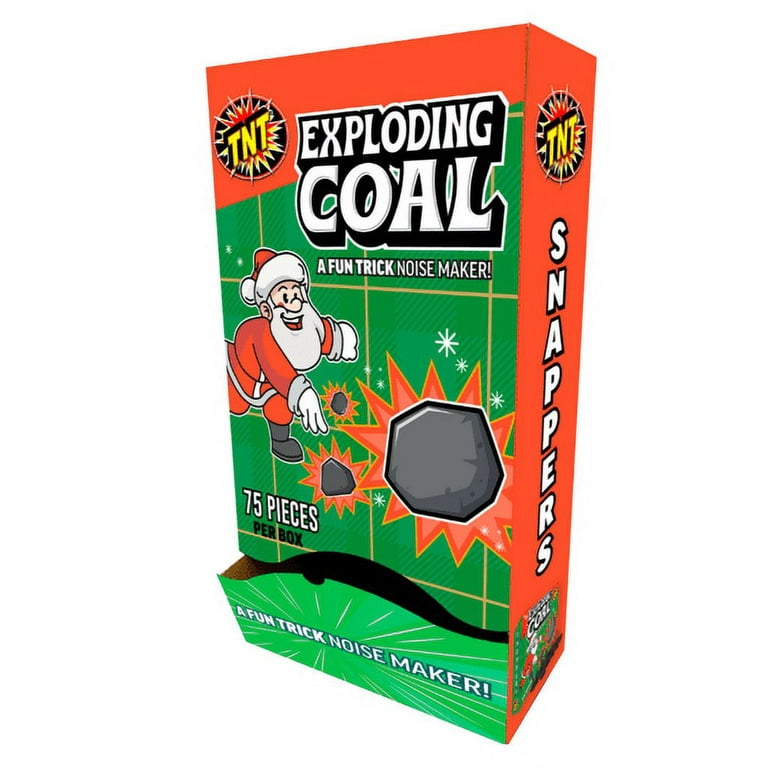 Exploding Coal Snaps, TNT Fireworks, Novelty Snaps, Pop Its Party